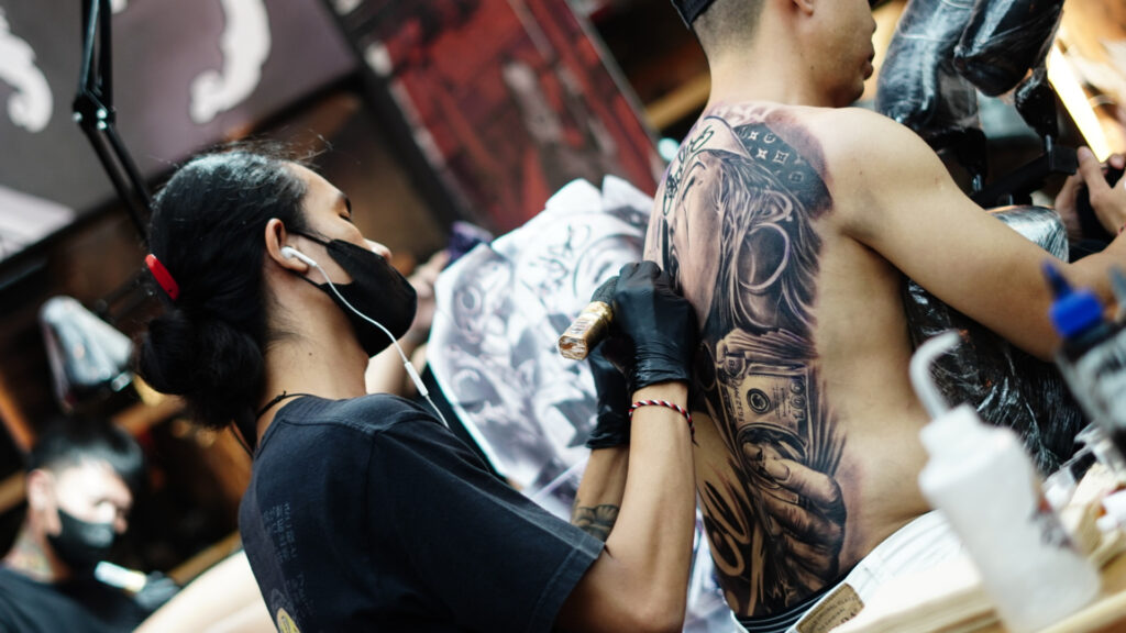 Back tattoos for men