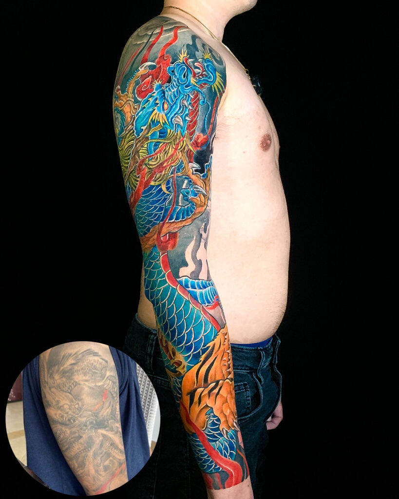 Cover Up Tattoo,Tattoo Home Service,Cover-Up Tattoos,Hendric Shinigami Tattoo Studio