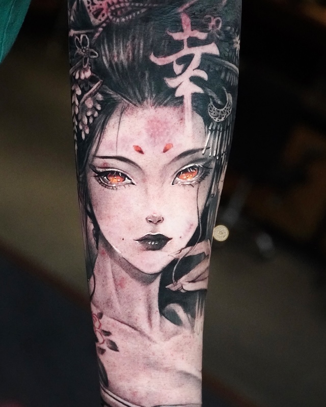Tattoo Size,professional Bali tattoo studio