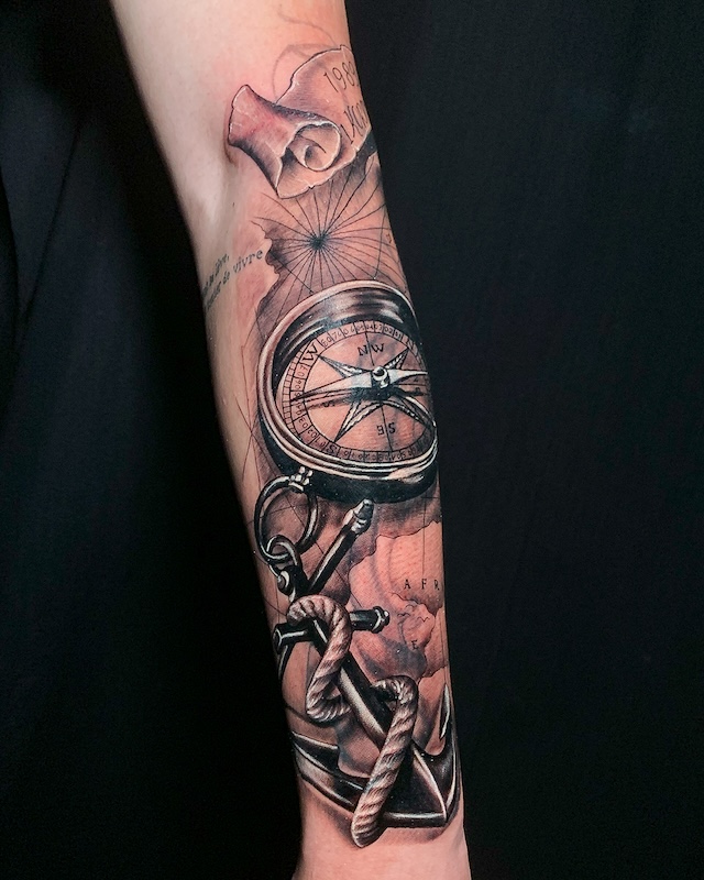 Black and Grey Tattoo Designs,Black and Grey tattoo in Bali,Black and Grey Tattoo Ideas,Hendric Shinigami Tattoo Bali