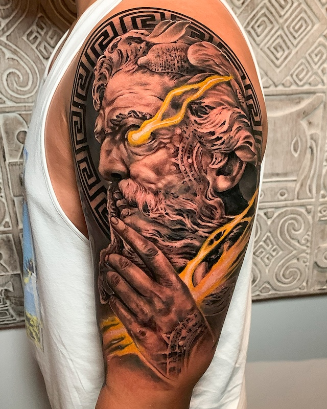 Zeus Tattoo,Tattoo in Bali