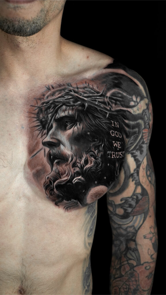 Black and Grey Tattoo Designs,Black and Grey tattoo in Bali,Black and Grey Tattoo Ideas,Hendric Shinigami Tattoo Bali