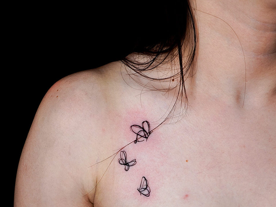 Fine Line Tattoo, feminine tattoos in Bali, Minimalist Tattoos in Bali