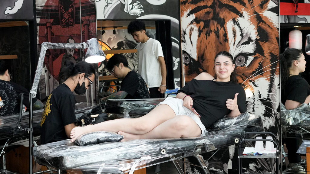 Tattoo Size,professional Bali tattoo studio